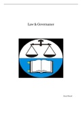Samenvatting Law and Governance 