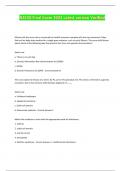 N4150 Final Exam 2024 Latest version Verified