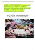 LIFESPAN DEVELOPMENT&colon; A Psychological Perspective TEST BANKTEST LATEST 2024&sol;2025 WITH ACTUAL QUESTIONS AND CORRECT VERIFIED &lpar;DETAILED&rpar; ANSWERS&sol;ALREADY GRADED A
