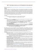 Volledig uitgewerkte hoorcollege aantekeningen Internationaal en Europees Strafrecht (RGMSR01506)