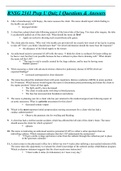 RNSG 2341 Prep U Quiz 1 Questions & Answers