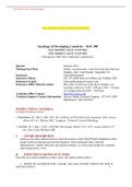 Soc 300 Soc of Dev Countries Syllabus