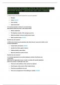MOCK EXAM FOR WORKING WITHIN THE PRIVATE SECURITY INDUSTRY MODULE 1 QUESTIONS AND 100&percnt; CORRECT ANSWERS 2024
