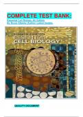 COMPLETE TEST BANK&colon; Essential Cell Biology 4th Edition By Bruce Alberts &lpar;Author&rpar; Latest Update&period;