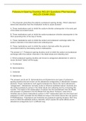 Potassium-Sparing Diuretics NCLEX Questions Pharmacology (NCLEX EXAM 2022)