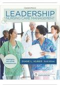 TEST BANK For Essentials of Nursing Leadership & Management 8th Edition 2024&comma; by Sally A&period; Weiss&comma; Verified Chapters 1 - 16&comma; Complete Newest Version