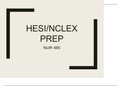 HESI/NCLEX PREP NUR 485