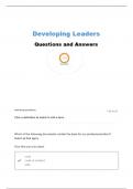 DEVELOPING LEADING MARINES QUESTIONS AND ANSWERS