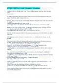 PTHA 1100 Test &vert;&vert; with Complete Solutions&period;