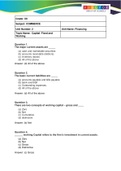 Commerce- Capital fixed and working MCQs and Answers
