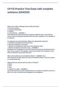 CP-FS Practice Test Exam with complete solutions 2024&lowbar;2025&period;