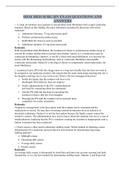 HESI MED SURG RN EXAM QUESTIONS AND ANSWERS