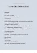 EEB 184&colon; Exam &num;2 Study Guide