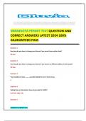 MINNESOTA PERMIT TEST QUESTION AND CORRECT ANSWERS LATEST 2024 100&percnt; GAURANTEED PASS