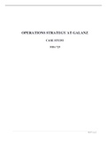 Case Operations Management - Galanz