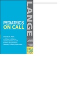Text Bank for Pediatric On Call 2021.