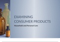 Examining Common Consumer Products.