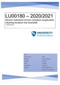 LU00180 Klinisch redeneren binnen complexe zorgsituaties r.h.m. diversiteit