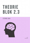 Samenvatting ALLE theorie blok 2.3