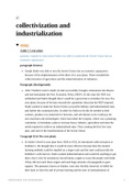 essay format for Stalin's 5 year plans using collectivization and industrialization. 