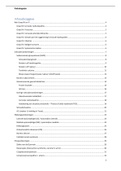 Complete beschrijving van ALLE pathologieën van het bewegingsapparaat - ruim 100 pagina's