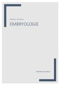 Samenvatting Celbiologie Partim Embryologie