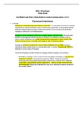 NR 511 Differential Diagnosis & Primary Care Practicum Final Exam Study Guide