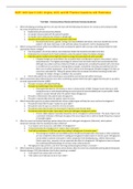 NUR 1400 Quiz 3 CAD&comma; Angina&comma; ACS&comma; and MI Practice Questions with Rationales Latest