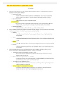NUR 1400 Week 5 Practice questions & answers Latest
