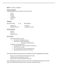Summary Molecular Infection Biology (MIB) (AM_470657)