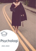 Psychologie samenvatting 1ste jaar &lpar;Sarah de Win&rpar;