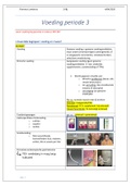 Voeding en medicatie periode 3 