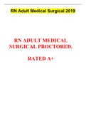 ATI RN Adult Medical Surgical Proctored Exam 2019 Updated