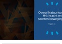 Samenvatting Overal Natuurkunde Hoofdstuk 4&semi; Krachten 