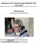 Homeless_Case_Study George Mayfield^J 68 years old