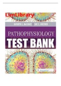 TEST BANK PATHOPHYSIOLOGY THE BIOLOGIC BASIS FOR DISEASE IN ADULTS AND CHILDREN 8th Edition (Study  Guide)Test Bank - Pathophysiology: The Biologic Basis for Disease in Adults and Children (8th) Chapter 01: Cellular Biology Chapter 02: Altered Cellular an