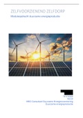 Module opdracht duurzame energieproductie (cijfer: 10!)