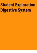 Exam &lpar;Elaborations&rpar; Student Exploration Digestive System 