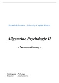 Allgemeine Psychologie 2