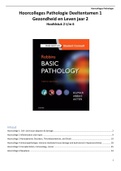 College aantekeningen Pathology Deeltentamen 1 (AB_1202)  Robbins Basic Pathology, ISBN: 9780323353175
