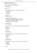 OpenStax Microbiology Test Bank Chapter 22: Respiratory System Infections Page 1 of 19 Chapter 22: Respiratory System Infections * = Correct answer| 2022 update 