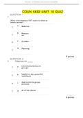 COUN 5832 UNIT 10 QUIZ &lpar;2019&sol;20&rpar; Already Graded A&period;