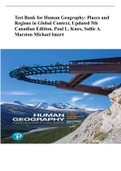 Test Bank for Human Geography Places and.pdf