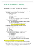NR509 MID-TERM EXAM  STUDY GUIDE &lpar;42 PAGES&rpar;