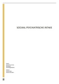 Minor sociale psychiatrie eindcijfer ; 8,8