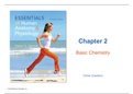 Basic Chemistry in Anatomy and Physiology Practice Test