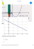 Exam &lpar;elaborations&rpar; Sophia Milestone 3 College Algebra with Correct answers&period;&lpar; best of 2021&rpar; Sophia Milestone 3 College Algebra with Correct answers&period;&lpar; best of 2021&rpar; The form is called slope-intercept form&period; To identify the equation of this graph in slope-in