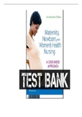 Maternity Newborn and Women&rsquo;s Health Nursing A Case-Based Approach 1st Edition O&rsquo;Meara Test Bank &lpar;All chapters complete&comma; Question and Answers With Rationale&rpar; Newly Updated 2021