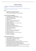 Module mensen en grenzen&colon; Pedagogiek en psychologie 