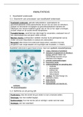 samenvatting hoorcolleges-boek kwalitatieve
